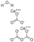 CAS 登录号：5853-16-7， 碳酸铈(III)水合物