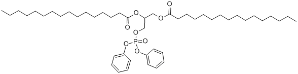 CAS#: 58530-78-2， 1,2-Dihexadecanoyl-Sn-Glycero-3-[Bis(Phenyl) Phosphate]