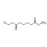 CAS 登录号：58536-19-9， 甲基(6R)-6,8-二氯辛酸酯