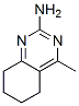 结构式 CAS# 58544-43-7, 4-甲基-5,6,7,8-四氢喹唑啉-2-胺