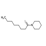 CAS 登录号：58547-48-1， 1-(1-哌啶基)-1-辛烷硫酮