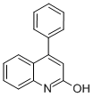 CAS 登录号：5855-57-2， 4-苯基-喹啉-2-醇
