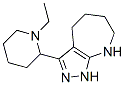 CAS 登录号：585520-40-7， 3-(1-乙基-2-哌啶基)-1,4,5,6,7,8-六氢-吡唑并[3,4-b]氮杂卓