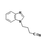 CAS 登录号：58553-97-2， 4-(1H-苯并咪唑-1-基)丁腈