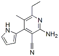 CAS#: 585551-21-9， 2-Amino-6-Ethyl-5-Methyl-4-(1H-Pyrrol-2-Yl)-3-Pyridinecarbonitrile