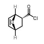 CAS 登录号：58564-80-0， (1R,2R,4R)-7-氧杂双环[2.2.1]庚-5-烯-2-甲酰氯