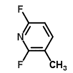 CAS 登录号：58584-96-6， 2,6-二氟-3-甲基-吡啶