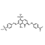 CAS#: 5863-90-1， (6E)-4-Amino-6-[(4-Nitrophenyl)Hydrazono]-5-Oxo-3-[(E)-(4-Sulfophenyl)Diazenyl]-5,6-Dihydro-1-Naphthalenesulfonic Acid