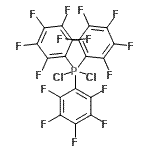 CAS 登录号：5864-22-2， 二氯[三(五氟苯基)]膦烷