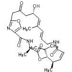 CAS 登录号：58678-44-7， (4R,7R,8R,9Z,14E,16E,18S)-18-羟基-7-异丙基-4,8,16-三甲基-6,23-二氧杂-3,12,25-三氮杂双环[20.2.1]二十五-1(24),9,14,16,22(25)-五烯-2,5,11,20-四酮