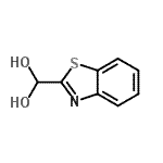 CAS 登录号：58679-94-0， 1,3-苯并噻唑-2-基甲烷二醇