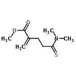CAS 登录号：58702-97-9， 甲基5-(二甲基氨基)-2-亚甲基-5-噻吩基氧代戊酸酯