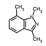 CAS 登录号：58706-37-9， 1,3,7-三甲基-1H-吲唑