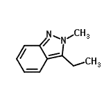 CAS 登录号：58706-42-6， 3-乙基-2-甲基-2H-吲唑