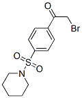 CAS 登录号：58722-39-7， 2-溴-1-[4-(哌啶-1-基磺酰基)苯基]乙酮