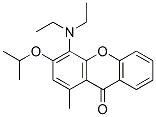 CAS 登录号：58741-67-6， 4-(二乙基氨基)甲基-3-异丙氧基-9H-氧杂蒽-9-酮