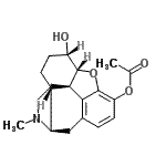 CAS 登录号：58752-60-6， [(4R,4aR,7S,7aR,12bS)-7-羟基-3-甲基-2,4,4A,5,6,7,7A,13-八氢-1H-4,12-甲桥苯并呋喃并[3,2-e]异喹啉-9-基]乙酸酯