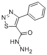 CAS 登录号：58756-27-7， 4-苯基-1,2,3-噻二唑-5-甲酰肼
