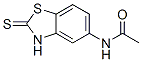 CAS 登录号：58759-62-9， N-(2,3-二氢-2-硫代-5-苯并噻唑基)-乙酰胺