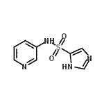 CAS 登录号：58768-43-7， N-(3-吡啶基)-1H-咪唑-4-磺酰胺
