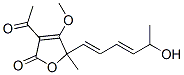 CAS#: 58785-76-5， 3-Acetyl-5-(5-Hydroxy-1,3-Hexadienyl)-4-Methoxy-5-Methylfuran-2(5H)-One