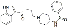 CAS#: 58786-30-4， 4-Benzamido-1-(4-(Indol-3-Yl)-4-Oxobutyl)Piperidine