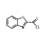 CAS 登录号：58861-60-2， 1,3-苯并噻唑-2-硫代甲酰基氯化物