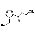 CAS 登录号：588676-10-2， N,1-二乙基-1H-吡咯-2-甲酰胺