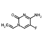 CAS 登录号：588715-92-8， 4-氨基-5-氟-1-乙烯基-2(1H)-嘧啶酮
