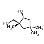 CAS 登录号：588718-93-8， (1R,2R)-2-(羟基甲基)-2,4,4-三甲基环戊醇