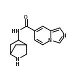 CAS 登录号：588724-68-9， N-(2-氮杂双环[2.2.1]庚-5-基)咪唑并[1,5-a]吡啶-7-甲酰胺