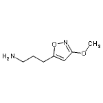CAS 登录号：58893-41-7， 3-(3-甲氧基-1,2-恶唑-5-基)-1-丙胺