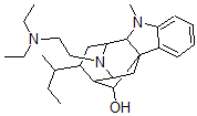 CAS#: 58918-26-6， (17R,20alpha)-4-[2-(Diethylamino)Ethyl]-4,21-Secoajmalan-17-Ol