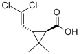 CAS 登录号：59042-50-1， 反式-3-(2,2-二氯乙烯基)-2,2-二甲基环丙烷羧酸