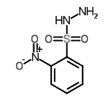 CAS 登录号：5906-99-0， 2-硝基苯磺酰肼