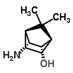 CAS 登录号：591208-71-8， (1R,2S,3R,4S)-3-氨基-7,7-二甲基双环[2.2.1]庚烷-2-醇