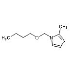 CAS 登录号：591234-97-8， 1-(丁氧基甲基)-2-甲基-1H-咪唑