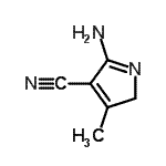 CAS 登录号：59146-62-2， 5-氨基-3-甲基-2H-吡咯-4-甲腈