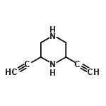CAS 登录号：59157-12-9， 2,6-二乙炔基哌嗪e