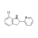 CAS#: 591758-86-0， 7-Chloro-2-(2-Pyridinyl)Indoline