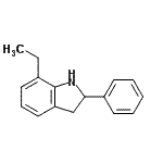 CAS 登录号：591767-15-6， 7-乙基-2-苯基吲哚啉