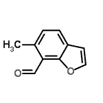 CAS 登录号：59254-26-1， 6-甲基-1-苯并呋喃-7-甲醛