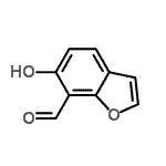 CAS 登录号：59254-31-8， 6-羟基-1-苯并呋喃-7-甲醛