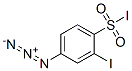 CAS 登录号：59259-95-9， 4-偶氮基-3,5-二碘苯磺酸酯