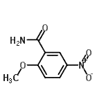 CAS 登录号：59263-62-6， 2-甲氧基-5-硝基苯甲酰胺