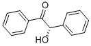 结构式 CAS# 5928-67-6, (S)-(+)-安息香