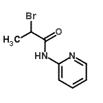 CAS 登录号：59281-37-7， 2-溴-N-(2-吡啶基)丙酰胺