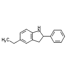 CAS 登录号：593234-86-7， 5-乙基-2-苯基吲哚啉