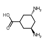 CAS#: 593235-11-1， (3S,5S)-3,5-Diaminocyclohexanecarboxylic acid