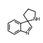 CAS 登录号：59350-47-9， 螺[吲哚-3,2'-吡咯烷]